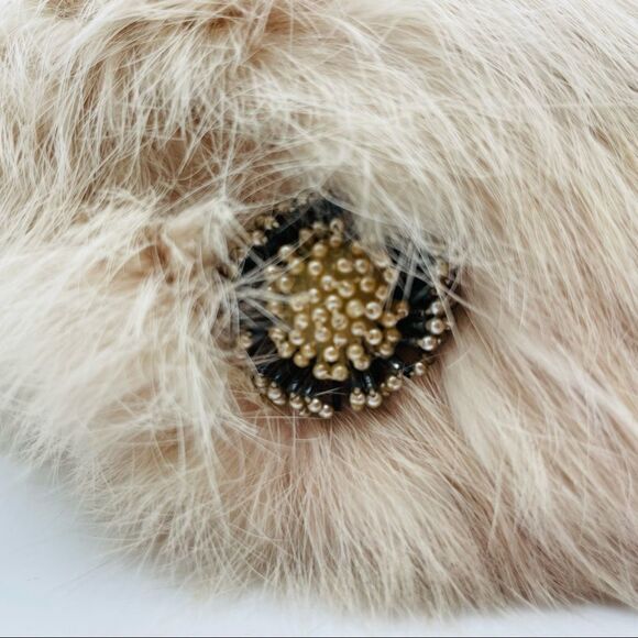 Vintage 40’s 50’s Rabbit Fur Hat - Picture 3 of 6
